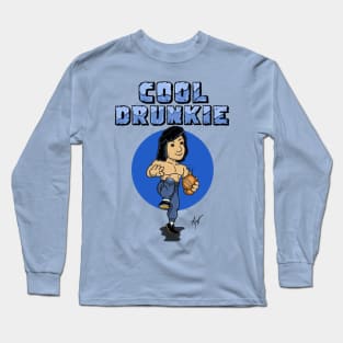 Cool "Drunkie" Long Sleeve T-Shirt